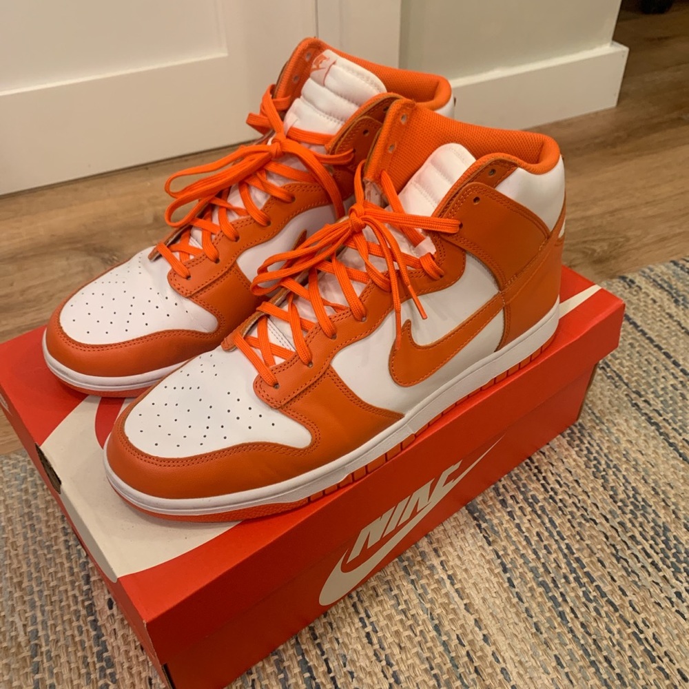 Size14 dunk high Syracuse NEW - Picture 1 of 3
